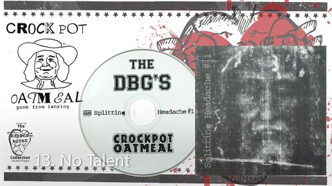 Crock Pot Oatmeal 💿 Splitting Headache #1. Full 7-song 1999 CD. Christian Michigan punk w/The DBG's