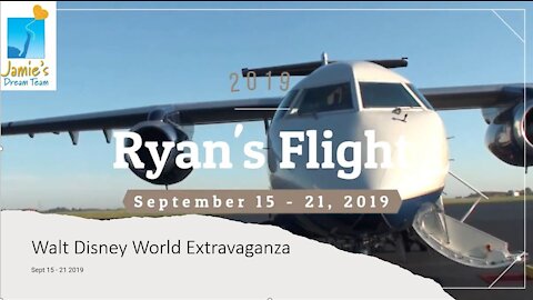 Walt Disney World Extravaganza l 2019 Ryan's Flight l Dornier 328 Jet Jamie's Dream Team