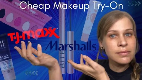 TRY-ON | tj maxx & marshall's discount makeup | melissajackson07