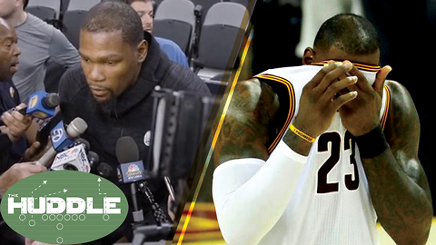 Kevin Durant DEFENDS His Decision to Leave OKC, Did LeBron James CHOKE vs Celtics? -The Huddle