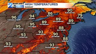 Father's Day Heat Surges In