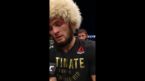 Khabib’s last fight,this is the reason retired.