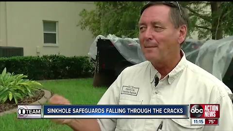 Falling through the cracks... Failed sinkhole repairs in Tampa Bay