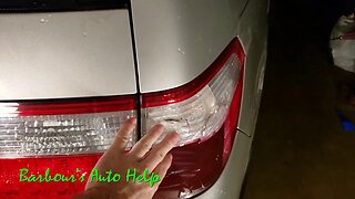 Tail Lamp Lens Replacement 05 Honda Odyssey