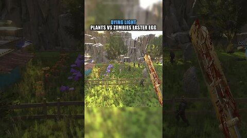 Plants vs Zombies Easter Egg in Dying Light