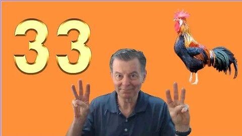 I Am a 33 And a Fire Rooster #short #rooster #33 #numerology #author
