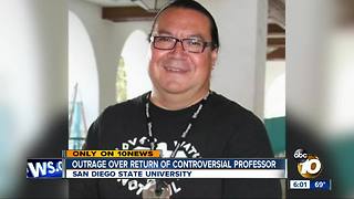 SDSU professor who made racist remarks may resume teaching