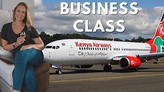 Kenya Airways Business Class Review in 30 seconds