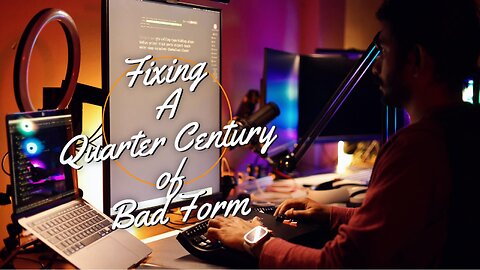 Breaking Through A Quarter Century of Bad Form | Touch Typing | Day 16