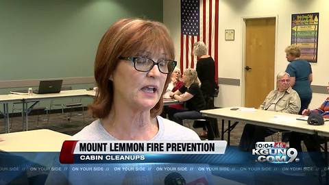 Mount Lemmon residents take action to prepare cabins for fire season