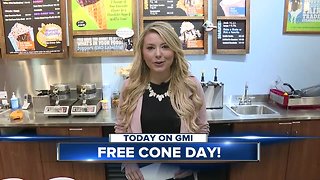 Free Cone Day tease
