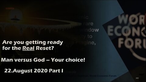 Are you getting ready for the REAL RESET