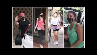 Various Celebs Spotted Heading To The Gym Post Lifting Of Lockdown