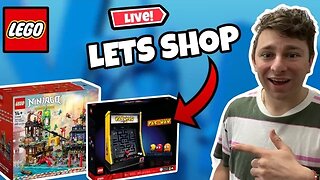 LEGO Midnight Release Shopping | Ninjago June Shopping Spree #live