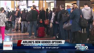 Airlines to offer more gender options for passengers in the near future