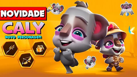 Caly "Koala" Novo PERSONAGEM Zooba: Jogo de Batalha Animal