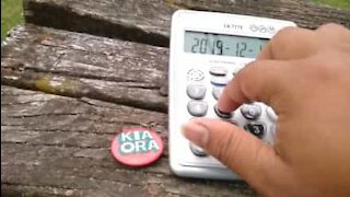Man turns calculator into musical instrument