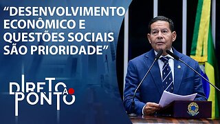 Hamilton Mourão revela suas principais pautas como senador da República | DIRETO AO PONTO