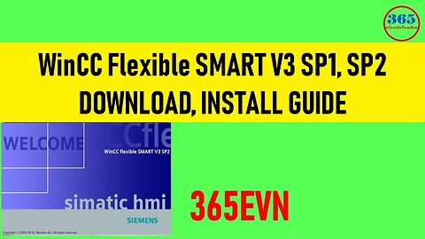 0007 - WinCC Flexible SMART V3 Download with SP1, SP2 -Win7