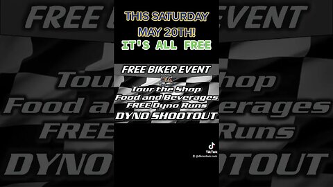 💥FREE Motorcycle Event! You Don't Wanna Miss It! #shorts