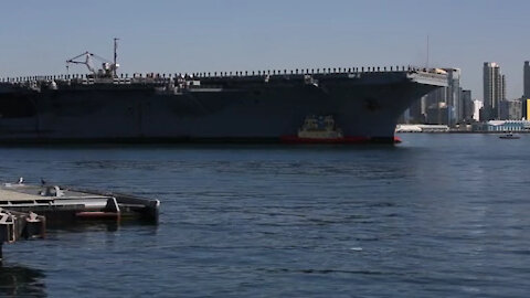 VMFA-323 returns on USS Nimitz