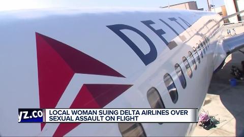 Local woman suing Delta Airlines over sexual assault on flight