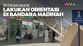 Orientasi Bandara Petugas Haji Indonesia Jelang Kedatangan Jemaah