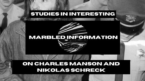Studies In Interesting: On Charles Manson And Nikolas Schreck
