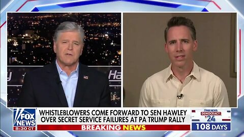 Josh Hawley went to the shooting site today and was told to leave by the FBI.