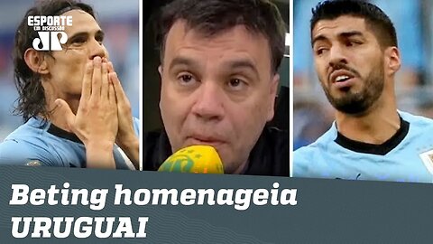 Lindo! Mauro Beting homenageia URUGUAI após 3 a 0 na RÚSSIA!