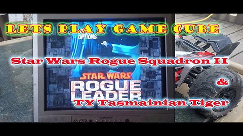 Lets Play RETRO - Game Cube - Star Wars Rogue Squadron II & TY Tasmanian Tiger