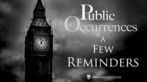 A Few Reminders | Public Occurrences, Ep. 68
