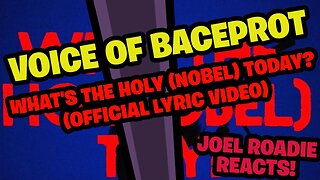 VOB - What's The Holy (Nobel) Today? (Official Lyric Video) - Roadie Reacts