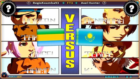 The King of Fighters 2001 (RegisKoumba93 Vs. Axel Hunter) [Gabon Vs. Kazakhstan]