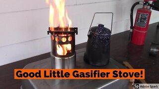 Gasifier Stove That Works Great!