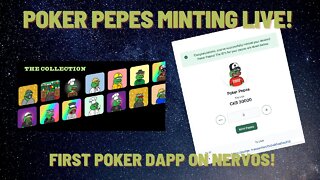 Nervos Network | Poker Pepe Minting is Live!