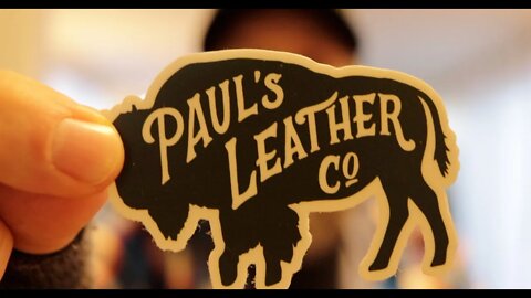 PAULS LEATHER BIBLE COVER
