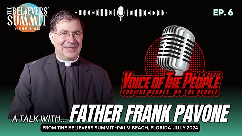 Father Frank Pavone: The legend discusses never sacrificing your principles for woke culture