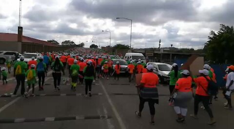 SOUTH AFRICA - Pretoria - Mandela Memorial walk and run (Video) (zSS)