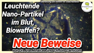 Leuchtende Nano-Partikel im Blut, Biowaffen? Neue Beweise von Dr. Ana Mihalcea & Clifford Carnicom🙈