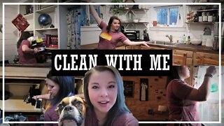 Clean With Me//Mini Decluttering//Speed Cleaning