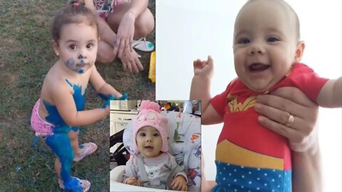 Maya Busch, 4 Anos de Pura Fofura, Fotos de Bebê Fofo.