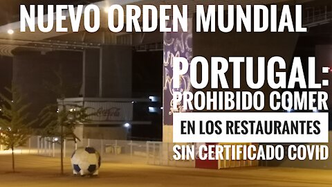 NOM PORTUGAL Prohibido comer en restaurantes sin certificado Covid