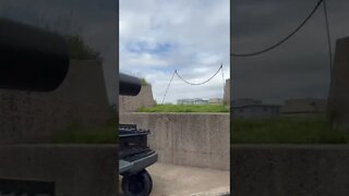 Large Cannons at Citadel Hill Halifax