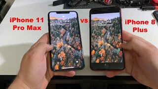 iPhone 8 Plus vs iPhone 11 Pro Max 2021 Comparison