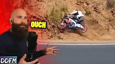 Crashing Your Motorcycle Into A Mountain Is A Bad Idea