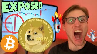 Dogecoin Bitcoin FLASH Crash EXPOSED ⚠️