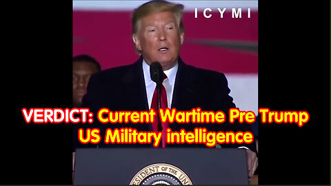 💥 VERDICT: Current Wartime President Trump - US Military intelligence | Pascal Najadi