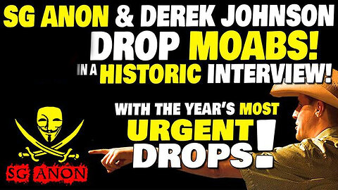 Situation Update Stream 3/8/23 - SG Anon & Derek Johnson Urgent Drops