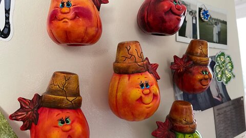 Pumpkin Harvest Magnets 🧲 Now Available❤️